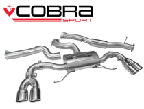 Audi S1 Quattro 14- Catback Sportavgassystem (Ljuddämpat) Cobra Sport